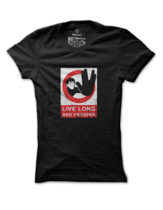 Dámské tričko s potiskem Live long