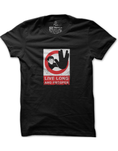 Pánské tričko s potiskem Live long