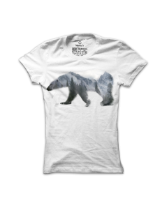 Dámské tričko s potiskem Medvěd