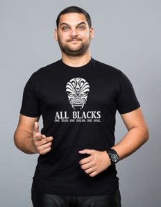 Pánské sportovní tričko Rugby - All Blacks team