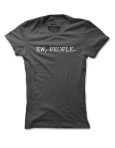 Dámské tričko s potiskem Ew people