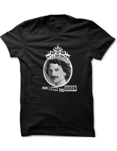 Pánské tričko s potiskem Save the Queen