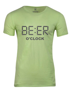 Pánské tričko s potiskem Beer o´clock