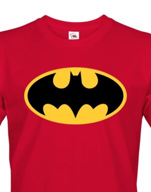 Pánské tričko s potiskem Batman - oblíbené komiksové triko. Vtipná a originální pánská a dámská trička s potiskem levně. Levná trička s MEME potiskem.
