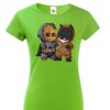Dámske tričko Batman a Groot - ideální dárek