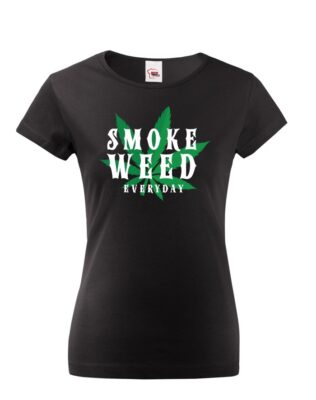 Dámské tričko - Smoke weed