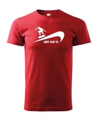 Dětské tričko - Just flip it - tričko pro skejťáka se skateboardem