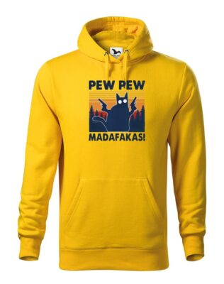 Pánská mikina - Pew Pew madafakas!  - ideální dárek