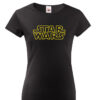 Dámské tričko Star Wars - pro milovníkům hvězdných válek. Vtipná a originální pánská a dámská trička s potiskem levně. Levná trička s MEME potiskem.