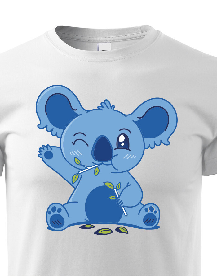 Dětské tričko s potiskem Koaly - narozeninový dárek pro milovníky koal