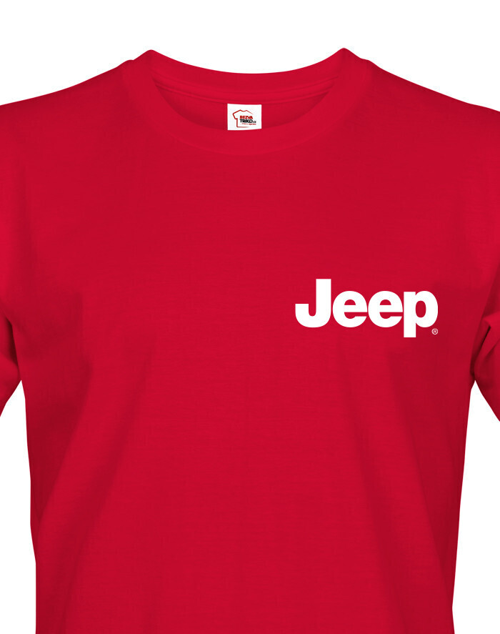Pánské triko s motivem Jeep