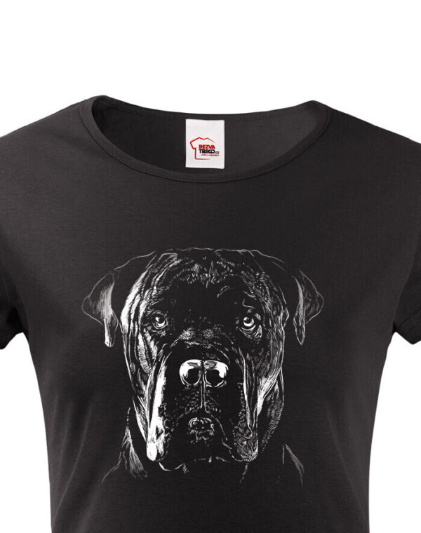 Dámské tričko pro milovníky zvířat - Cane corso