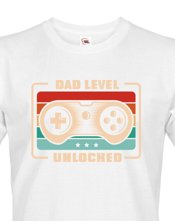 Triko pro budoucí tatínky Dad level unlocked