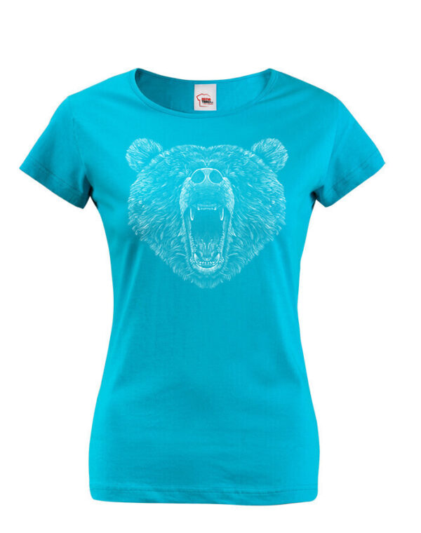 Dámské tričko s medvědem - pro milovníky zvířat
