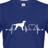 Pánské tričko pro milovníky zvířat - Irský setr tep