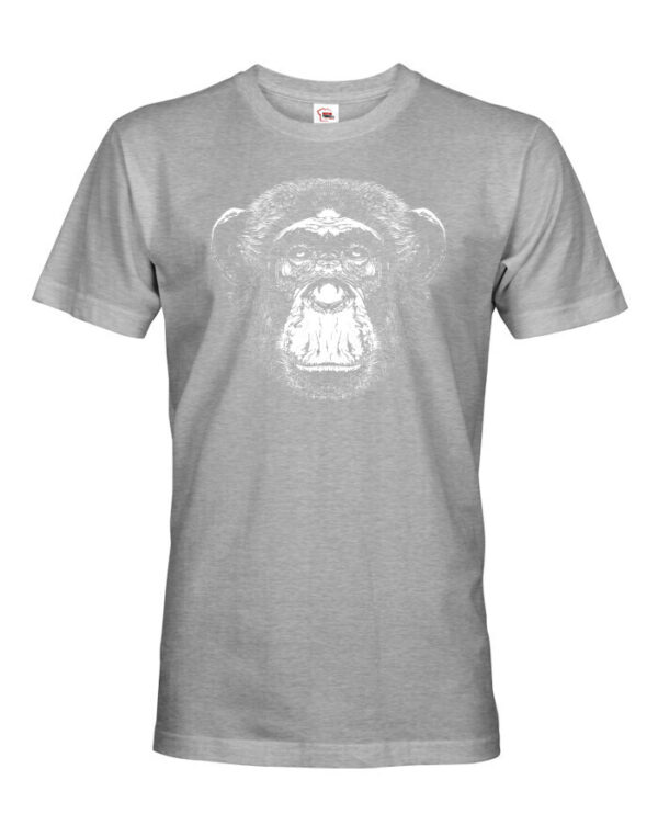 Pánské tričko se šimpanzem  - pro milovníky zvířat