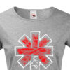 Dámské tričko s potiskem metalové kapely Red Hot Chili Peppers - parádní tričko s kvalitním potiskem