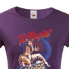 Dámské tričko s potiskem známého kytaristy a zpěváka Teda Nugenta  - parádní tričko s kvalitním potiskem