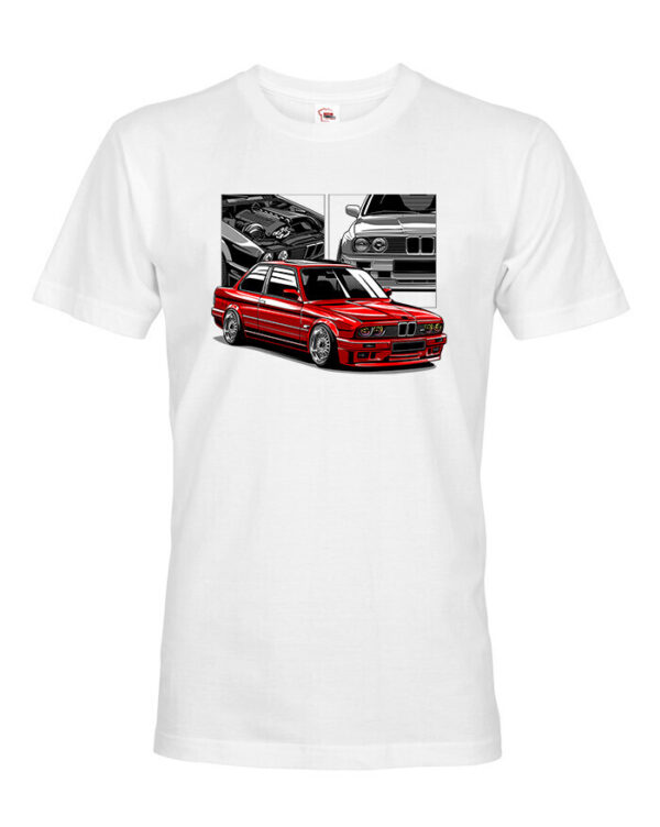 Pánské tričko s potiskem BMW E30 M3 - tričko pro milovníky aut
