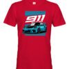 Pánské tričko s potiskem Porsche 911 GT3 RS -  tričko pro milovníky aut