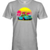 Pánské tričko s potiskem Singer Porsche  - tričko pro milovníky aut