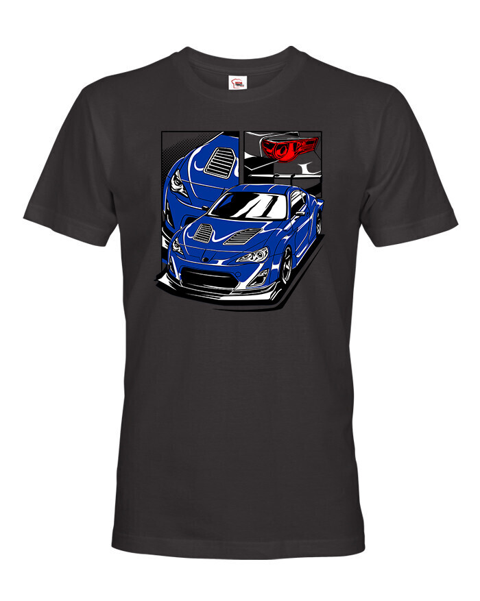 Pánské tričko s potiskem Toyoto GT86 -  tričko pro milovníky aut