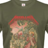 Pánské tričko s potiskem kapely Metallica  - parádní tričko s potiskem nejznámější hudební skupiny Metallica.