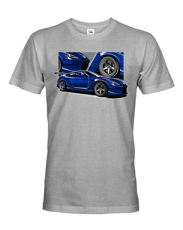 Pánské triko Blue nissan GT-R - triko pro milovníky aut
